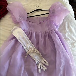 Puff Sleeve Tulle Ruffle Flowy Mesh Mini Summer Dress